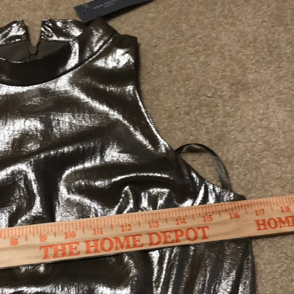 Gunmetal silver dress - Picture 5 of 8